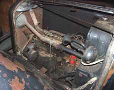 Motor, Heizung, Tank und Hupe